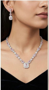 Pink Radiance Necklace Set