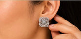 Bloom crystal studs