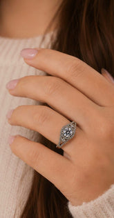 Split shank ring