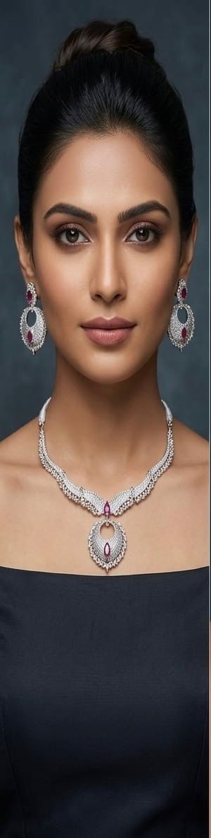 Ruby & Zirconia Statement Set