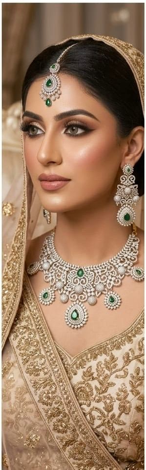Emerald Chandelier set