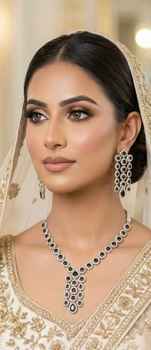 Aura V-Contour necklace set