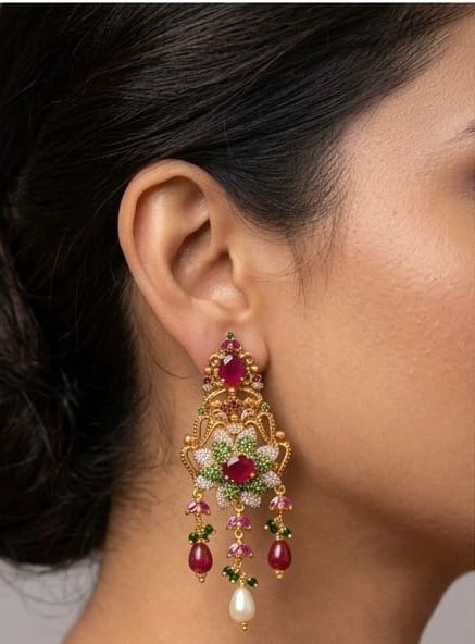 Heritage Emerald-Ruby drop suite