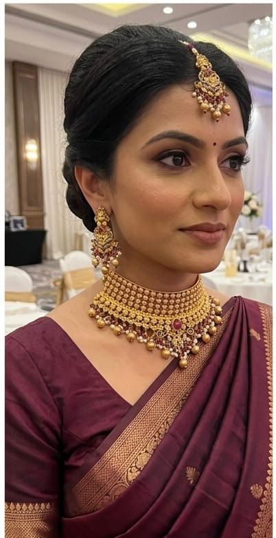 Royal Ruby Bridal Set