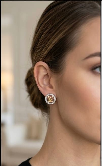 Luxury LV-Inspired Tobs Earrings