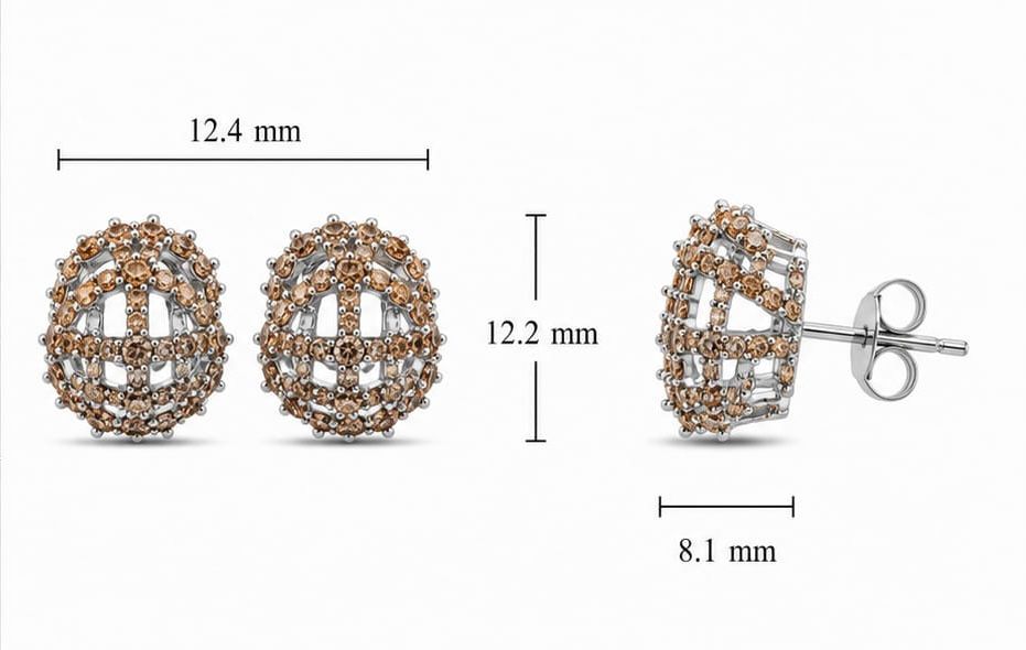 Royal crown studs