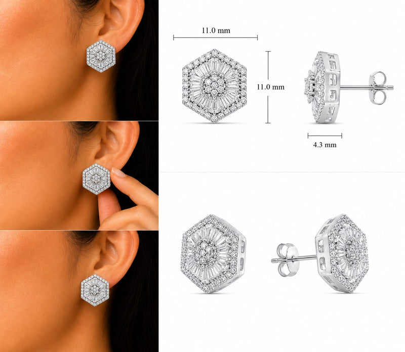 Elegant Hexagon Tobs