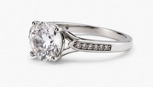 Classic tapered accent band