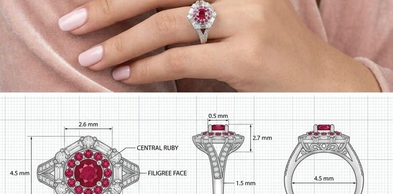 Ruby Elegance Ring