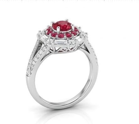 Ruby Elegance Ring